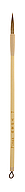 Кисть Pinax для каллиграфии из волка и пони КРУГЛАЯ N 7, 145-3-007