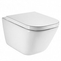 УНИТАЗ ПОДВЕСНОЙ ROCA The Gap Clean Rim 34647L000 с крышкой SoftClose 80147200B Sup