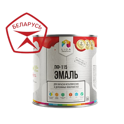 Эмаль ПФ-115  LIDA 2л. все цвета в ассортименте