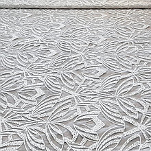 Органза вышитая (белый цвет)