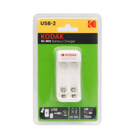 ЗАРЯДНОЕ УСТРОЙСТВО ДЛЯ АККУМУЛЯТОРОВ KODAK C8001B USB [K2AA/AAA]