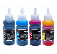 Чернила для EPSON L130, L110, L100, L220, L200, L310, L300 - 70 мл (T664). Ninestar [SM] (Комплект 4 х 70 мл.)