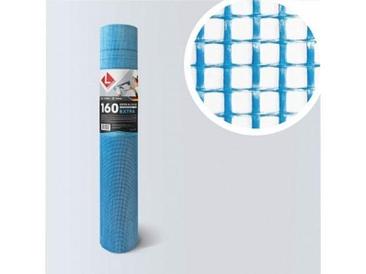 Стеклосетка штукатурная 5х5, 1мх50м, 1300Н, синяя, EXTRA (LIHTAR) 4814273000379