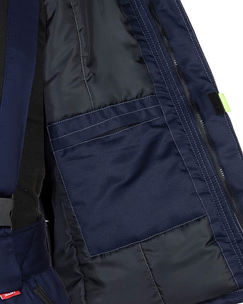 Жилет СИРИУС-ФАВОРИТ мужской, темно-синий с васильковым, фото 2