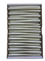 Свеча конусная  240/23 серебристая Bolsius  - 100 шт. | 1 шт. - 1.30 руб.
