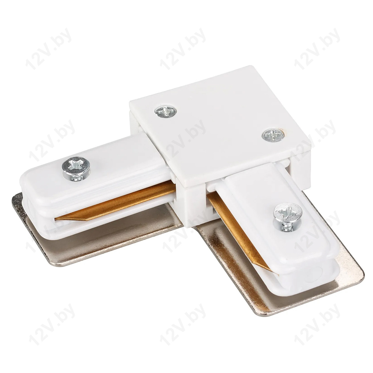 Коннектор угловой LGD-2TR-CON-L-WH (C) (Arlight, IP20 Пластик, 3 года)