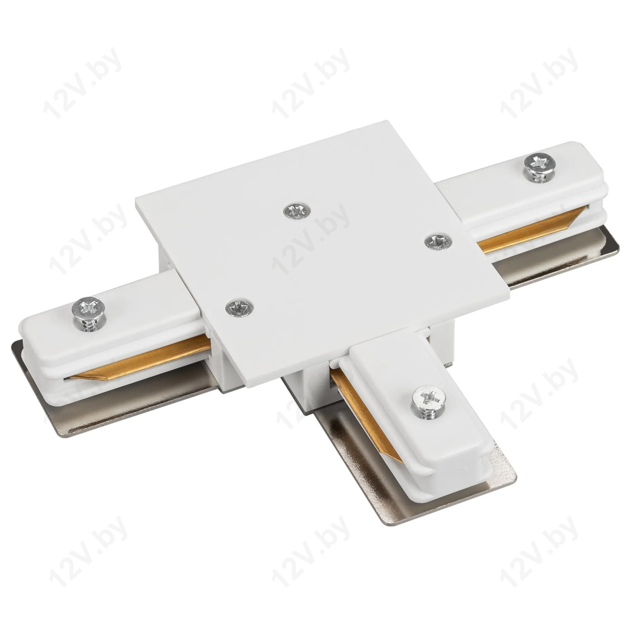 Коннектор тройной LGD-2TR-CON-T-F-WH (C) (Arlight, IP20 Пластик, 3 года)