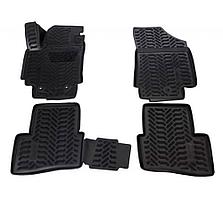 Коврики для Hyundai Creta II (2021-) 3D с подпятником / крепеж / Хендэ Крета [60676] / Aileron