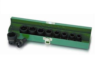 Набор головок ударных 1/2" 10-24мм 6гр. 10шт. TOPTUL