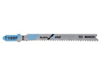 Пилка для лобзика по металлу T118BF (1 шт.) BOSCH