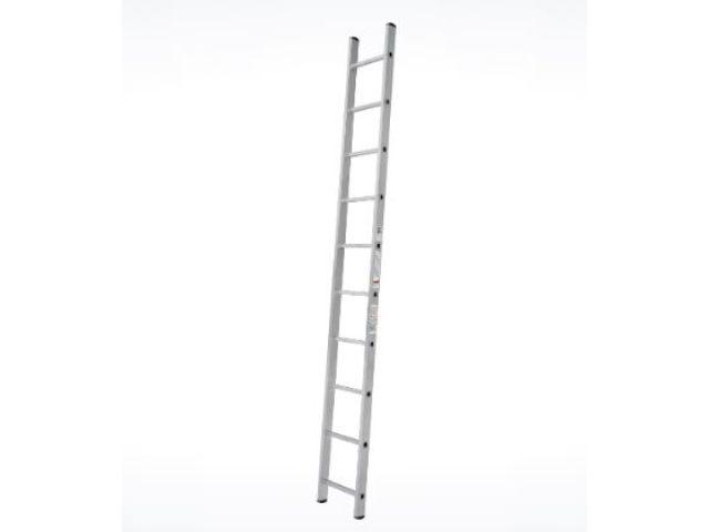 Лестница алюм. односекц. 263см 10 ступ., 3,4 кг PRO STARTUL (ST9945-10)