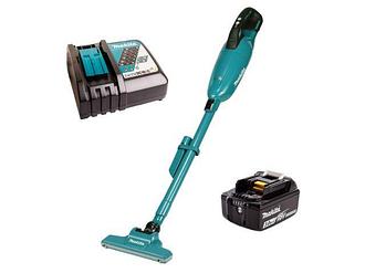 Аккумуляторный пылесос MAKITA (Макита) LXT DCL284FRF в коробке (18.0 В, 1 акк., 3.0 А/ч, Li-Ion, ЗУ, 0.73 л,