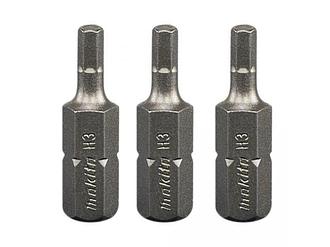 Насадка HEX3.0, 25 мм, C-form, 3 шт. MAKITA (Макита)