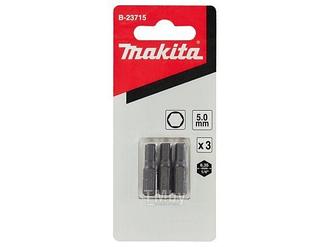 Насадка HEX5.0, 25 мм, C-form, 3 шт. MAKITA (Макита)