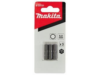 Насадка HEX6.0, 25 мм, C-form, 3 шт. MAKITA (Макита)