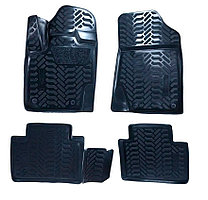 Коврики для Geely Atlas PRO (2021-) / Belgee X70 (24-) / 3D с подпятником /  крепеж / [63530] / Aileron