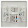 РОЗЕТКА INTRO STYLE 7-303-01 ИНФОРМАЦИОННАЯ RJ45, СУ, БЕЛЫЙ, фото 2