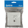 РОЗЕТКА INTRO STYLE 7-303-01 ИНФОРМАЦИОННАЯ RJ45, СУ, БЕЛЫЙ, фото 3