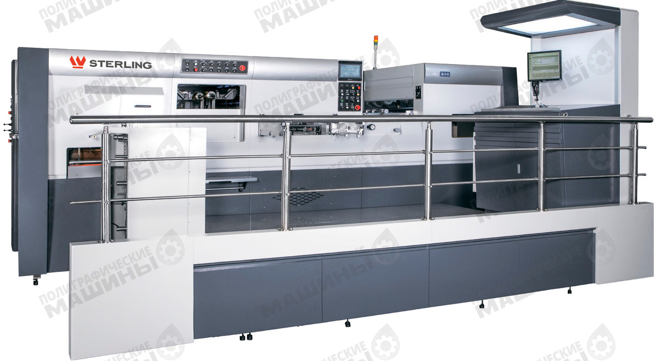 АВТОМАТИЧЕСКИЙ ПРЕСС ДЛЯ ГОРЯЧЕГО ТИСНЕНИЯ ФОЛЬГОЙ И ВЫСЕЧКИ STERLING S-FOIL 820