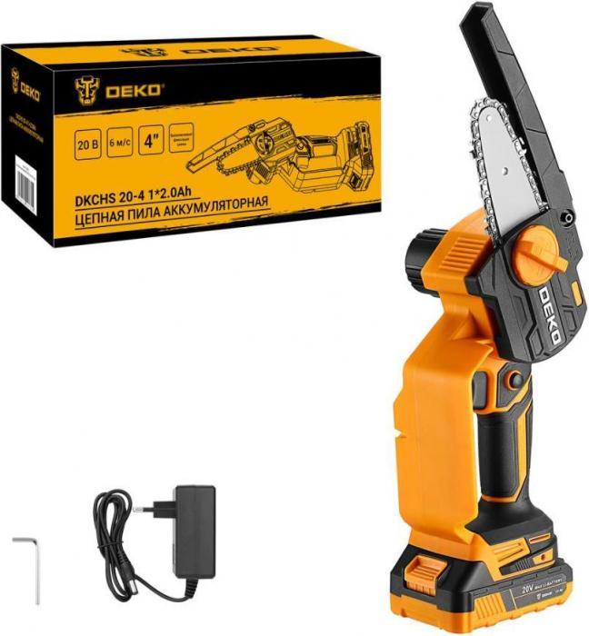 DEKO DKCHS 20-4, 20В, 1x2.0Ач 063-4480