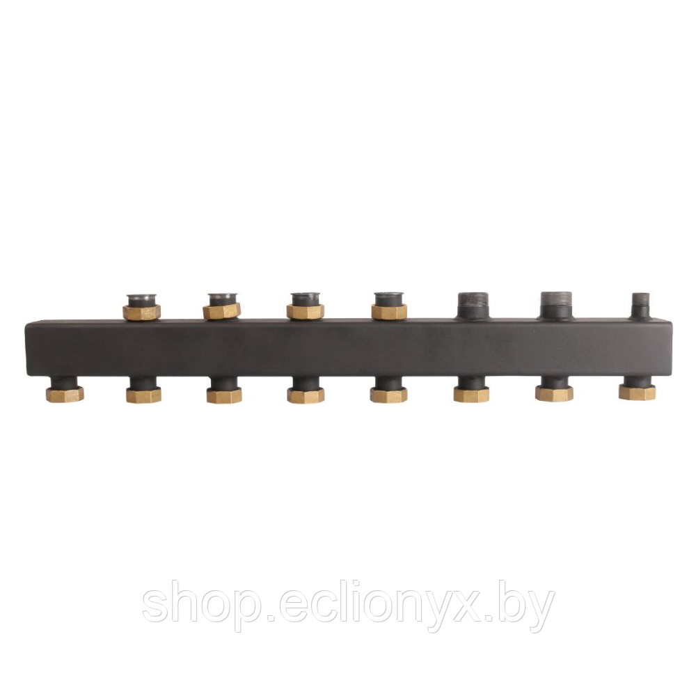Распределительный коллектор Rommer RDG-0017, 6 отопительных контура 1 1/2