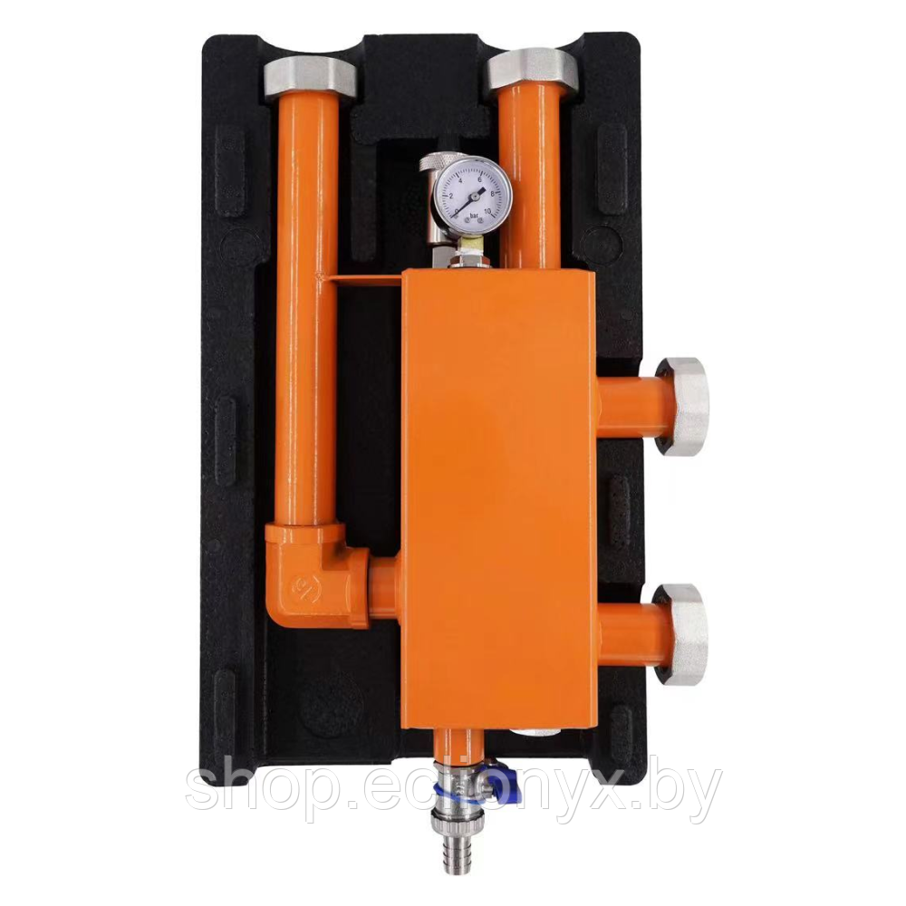 Гидравлическая стрелка Rommer с накидными гайками 1 1/2", 3,0 м³/час
