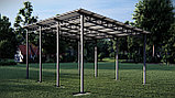 РАЗБОРНЫЙ НАВЕС односкатный 4 х 6 м., фото 2
