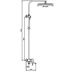 Душевая система Gappo G2407-11, хром, фото 3