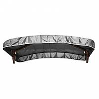 Навес (крыша) 2430х1450 для садовых качелей Ольса Палермо-Премиум (серая, ткань оксфорд)