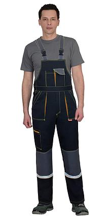 Полукомбинезон СИРИУС-РОДОС черный с темно-серым, фото 2