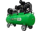 Компрессор ECO AE-1005-2 (580 л/мин, 8 атм, ременной, масляный, ресив. 100 л, 380 В, 3.00 кВт) (AE-1005-2), фото 2