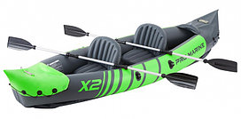 Каяк надувной ProMarine PVC kayak x2 Green (L) (316x98x47)