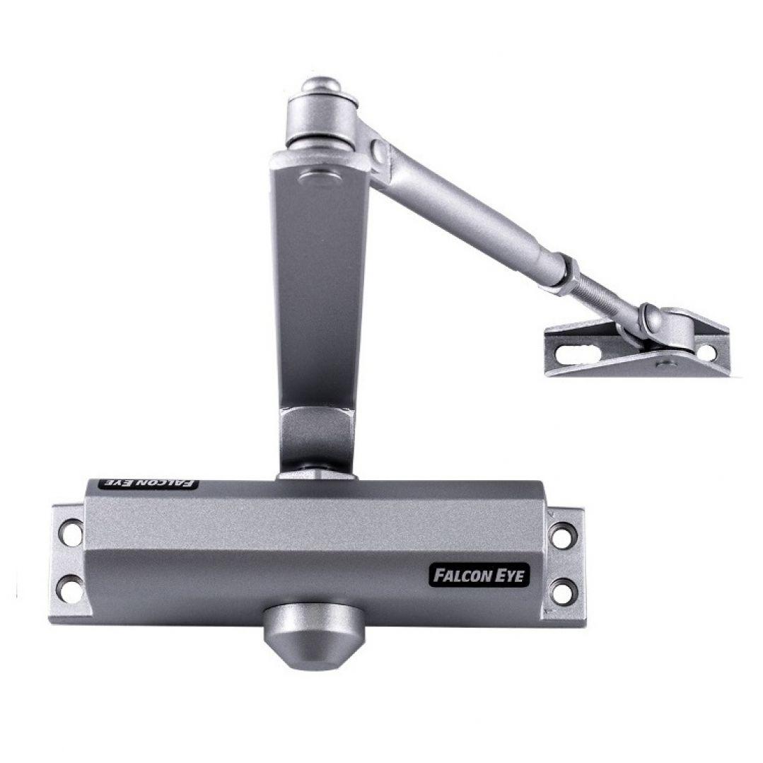 Доводчик дверной FE-B2W серебро