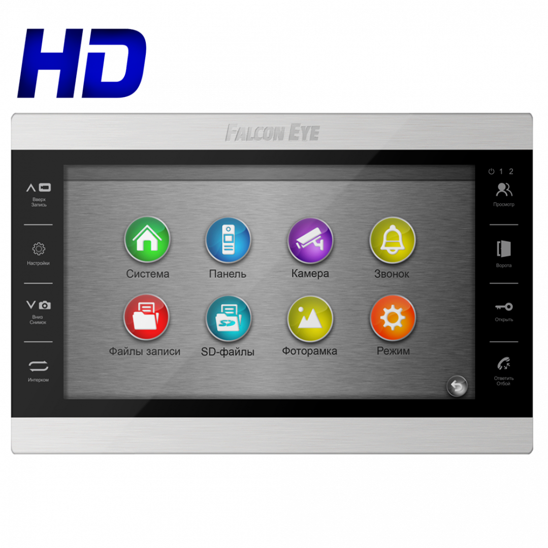 Видеодомофон Atlas Plus HD (черный)