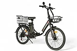 Электровелосипед SameBike City Master черный, фото 2