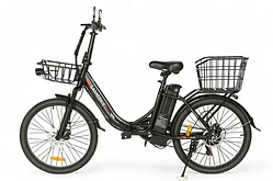Электровелосипед SameBike City Master черный