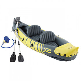 Каяк надувной ProMarine PVC kayak x2 Yellow (H)  (316x98x47)