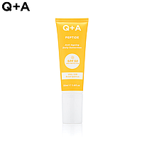 Солнцезащитный крем СПФ 50 Q+A Peptide SPF50 50мл