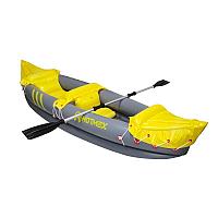 Каяк надувной HOTMAX PVC kayak x2 Yellow-Gray, 325х86х53см