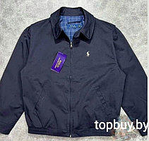 Куртка "харрингтон" Polo, темно-синяя.