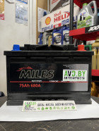 Автомобильный аккумулятор MILES R+ 75Ah