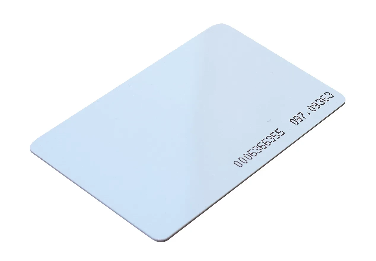 Карта доступа Mifare TS тонкая 0,8мм 13,56MГц