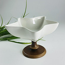 Конфетница 19,5см на ножке TROPICAL  Lenardi 235-054