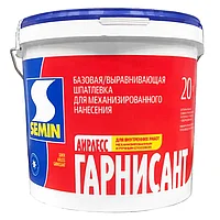 Шпатлевка Semin AIRLESS GARNISSANT (синяя крышка) выравнивающая для безвоздушного нанесения 20кг. РФ