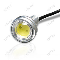 Светодиодный светильник SPOT (Болт с гайкой) D23-2W-Silver 12V 6000K