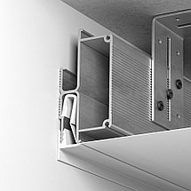 Профиль DOUBLE-BOX с теневым и вставочным примыканием, размер 45 х 23 мм, фото 3
