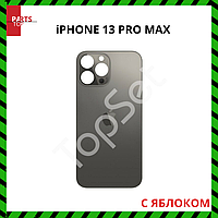 Задняя крышка iPhone 13 Pro Max Серый (стекло, широкий вырез под камеру, логотип)