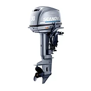 Лодочный мотор 2T Seanovo SN 30 FFES дистанция эл.стартер