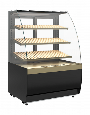 Витрина хлебная Carboma FLANDRIA 2 K70 N 1,3-1 LIGHT Bread (версия 2.0) (9005-0109)