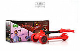 Детский самокат RiverToys HB-103 (красный MM) Складной, фото 3